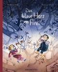 Cover: Das blaue Herz von Finn - kunstanstifter GmbH & Co. KG