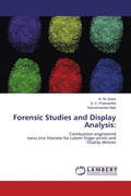 Cover: Forensic Studies and Display Analysis - LAP Lambert Academic Publishing