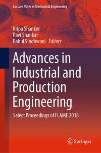 Abbildung von: Advances in Industrial and Production Engineering - Springer