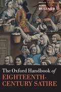Cover: The Oxford Handbook of Eighteenth-Century Satire - Oxford University Press