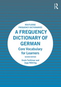 Cover: A Frequency Dictionary of German - Routledge