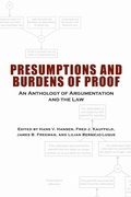 Cover: Presumptions and Burdens of Proof - The University of Alabama Press