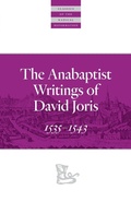 Cover: The Anabaptist Writings of David Joris - Plough Publishing House
