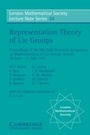Cover: Representation Theory of Lie Groups - Cambridge University Press