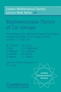 Cover: Representation Theory of Lie Groups - Cambridge University Press