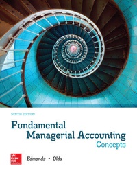 Enlarge image Cover: Fundamental Managerial Accounting Concepts - McGraw-Hill Education