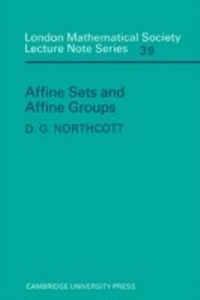 Abbildung von: Affine Sets and Affine Groups - Cambridge University Press