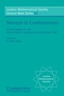 Cover: Surveys in Combinatorics - Cambridge University Press