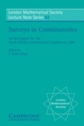Bild: Surveys in Combinatorics - Cambridge University Press