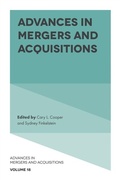 Cover: Advances in Mergers and Acquisitions - Emerald Publishing Limited