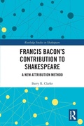 Cover: Francis Bacon's Contribution to Shakespeare - Routledge