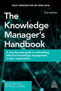 Cover: The Knowledge Manager's Handbook - Kogan Page Ltd