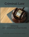 Cover: Criminal Law - SUNY OER Services, A Division of SUNY Press