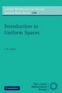 Abbildung von: Introduction to Uniform Spaces - Cambridge University Press