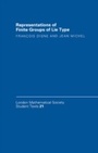 Cover: Representations of Finite Groups of Lie Type - Cambridge University Press