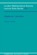 Cover: Algebraic Varieties - Cambridge University Press