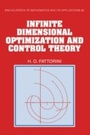 Cover: Infinite Dimensional Optimization and Control Theory - Cambridge University Press