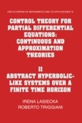 Cover: Control Theory for Partial Differential Equations: Volume 2, Abstract Hyperbolic-like Systems over a Finite Time Horizon - Cambridge University Press