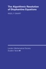 Cover: The Algorithmic Resolution of Diophantine Equations - Cambridge University Press