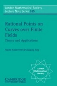 Abbildung von: Rational Points on Curves over Finite Fields - Cambridge University Press