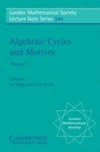 Abbildung von: Algebraic Cycles and Motives: Volume 2 - Cambridge University Press