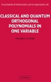 Abbildung von: Classical and Quantum Orthogonal Polynomials in One Variable - Cambridge University Press
