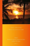 Cover: Asia Pacific Pentecostalism - Brill