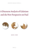 Cover: A Discourse Analysis of Galatians and the New Perspective on Paul - Brill