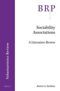 Cover: Sociability Associations - Brill
