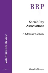 Enlarge image Cover: Sociability Associations - Brill
