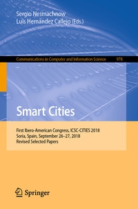 Enlarge image Cover: Smart Cities - Springer