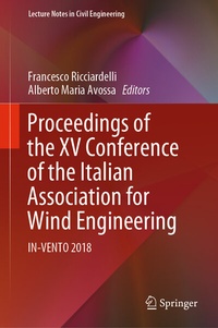 Abbildung von: Proceedings of the XV Conference of the Italian Association for Wind Engineering - Springer