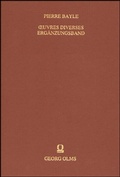 Cover: Bayle, Ouvres Diverses: Histoire du Calvinisme - Georg Olms Verlag