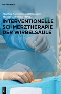 Cover: Interventionelle Schmerztherapie der Wirbels&auml;ule - De Gruyter