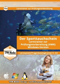 Abbildung von: Sporttauchschein Fragenkatalogtrainer Windows (DVD) - TPM-Media Verlags & Bildungsgesellschaft (Zweigniederlassung Deutschland)