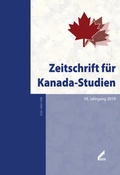 Cover: Zeitschrift f&uuml;r Kanada-Studien - Wi&szlig;ner-Verlag