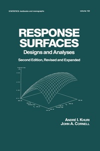 Enlarge image Cover: Response Surfaces: Designs and Analyses - CRC Press