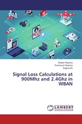 Cover: Signal Loss Calculations at 900Mhz and 2.4Ghz in WBAN - LAP Lambert Academic Publishing
