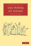 Cover: The Power of Sound - Cambridge University Press