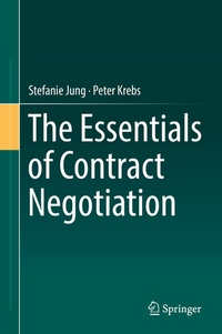 Abbildung von: The Essentials of Contract Negotiation - Springer