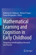 Cover: Mathematical Learning and Cognition in Early Childhood - Springer