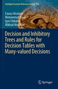 Cover: Decision and Inhibitory Trees and Rules for Decision Tables with Many-valued Decisions - Springer