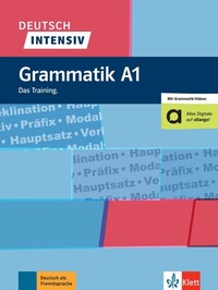 Abbildung von: Deutsch intensiv Grammatik A1 - Klett