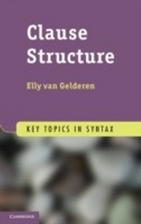 Enlarge image Cover: Clause Structure - Cambridge University Press