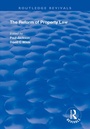 Cover: The Reform of Property Law - Routledge