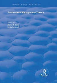 Enlarge image Cover: Postmodern Management Theory - Routledge