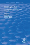 Cover: Ma(r)king the Text - Routledge