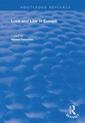 Bild: Love and Law in Europe - Routledge