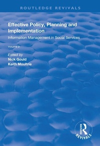 Enlarge image Cover: Effective Policy, Planning and Implementation - Routledge