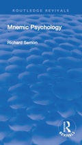 Cover: Revival: Mnemic Psychology (1923) - Routledge